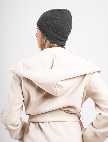 CLASSE77 - Cappello 100% Cashmere con rasatura a