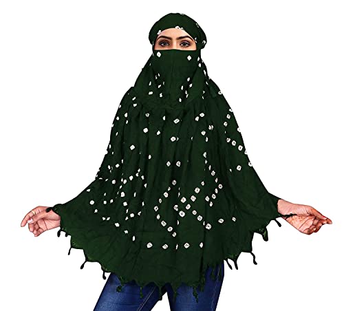 Image of Cotton Long Scarf Cum Mask Scarves Usable for Vehicle Driver | White Printed Design Fabric | Universal Size | Soft & Breathable Sun Protection | For Girl & Women