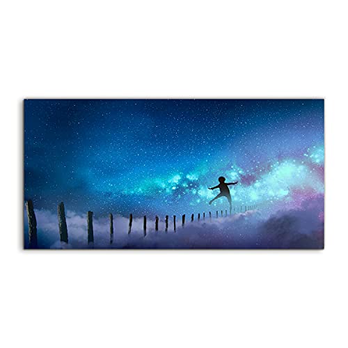 Image sur verre 140x70cm Coloray Art boy wood pour salon