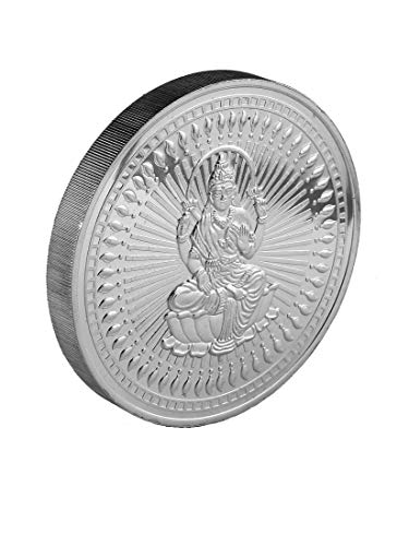 Image of Bangalore Refinery 999 Purity Goddess Lakshmi Silver Coin 1 Kg