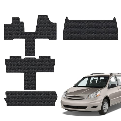 Tapis de sol en caoutchouc Toyota Sienna 2004-2010 haute résistance ToughPro