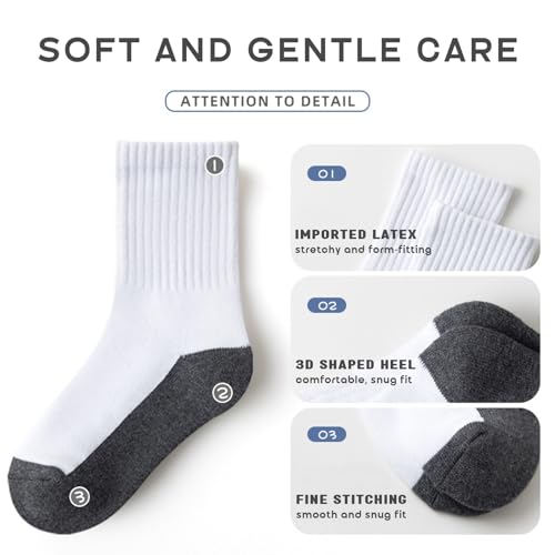 Toddler Boy Thick Warm Socks Soft Comfortable Thermal Crew Socks Moisture Wicking 5 Pairs4