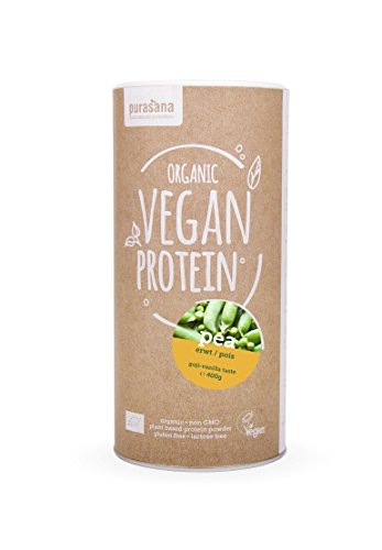 Preisvergleich Produktbild Purasana Bio Vegan Protein - Superfood Proteinshake - Erbsenprotein Goji-Vanille