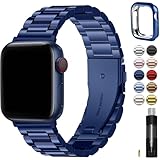 【Longueur ajustable】:Le bracelet Apple Watch 42mm/44mm/45mm convient aux poignets de 6,50 
