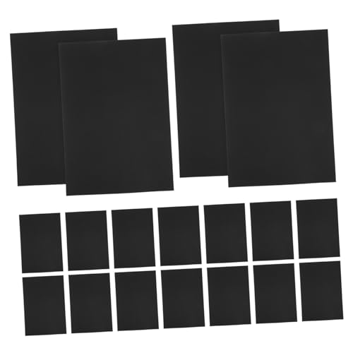 Papier cartonné noir épais haut de gamme pour découpe x50