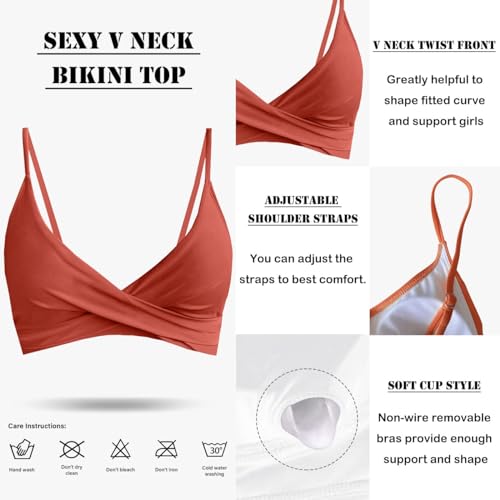 Image of Amy Babe Women's High Waisted Bikini Sets Tummy Control Two Piece Swimsuit