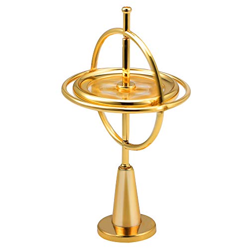 DORAMI Anti-Gravity Gyroscope Metal Mechanical Gyro Physics Teaching Props Good Gift Toys