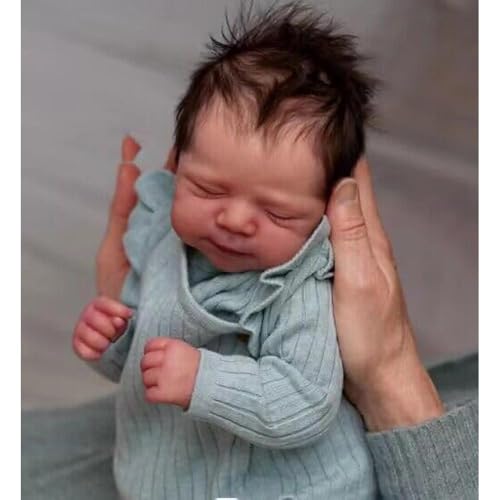 Muñeca Reborn Baby Dolls 18 pulgadas realista para niñas miniatura 2