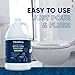 Eco Strong Septic Tank Treatment -1 Gallon Professional Grade Liquid | Live Bacteria & Enzyme Formula - Erase Septic Odor & Prevent Septic Backups