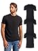 Produktbild True Classic Herren T-Shirts  Kurzarm Rundhals Uni T-Shirt für Männer, Pack of 3, Black, L