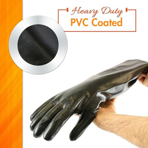 Image of Latex Water Resistant Dishwashing Silicon Rubber for Cleaning Utensils in Kitchen Gloves - Yellow - Pack of 1