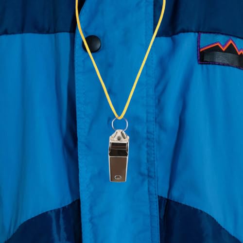 Silbatos deportivos de acero inoxidable con cordón 24 pzas miniatura 5