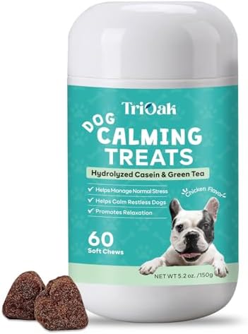 Image showcasing Dog Calming Treats for Anxiety & Stress: Dog Calming Treats for Reduce ...