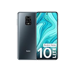 Redmi Note 10 Lite Interstellar Black 4GB RAM 128GB ROM | Alexa Built-in