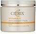Citrix Vitamin C Antioxidant Pads with Vitamins A, C, and E for Gentle Cleansing and Skin Brightening, 60 count
