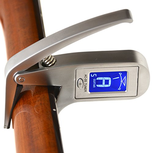 Elagon (AC-05C) accordeur + capo guitare tout en un. Capo métallique pour guitare électrique, guitare acoustique… - Les Beatles, Paul McCartney, John Lennon, RIngo Starr, George Harrison Elagon (AC-05C) accordeur + capo guitare tout en un. Capo métallique pour guitare électrique, guitare acoustique… – Image 6