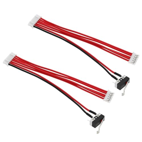 EMSea 2 cables de conector de rueda compatibles con Cecotec Conga 1290 1390 1490 1590 robot aspirador accesorios de repuesto