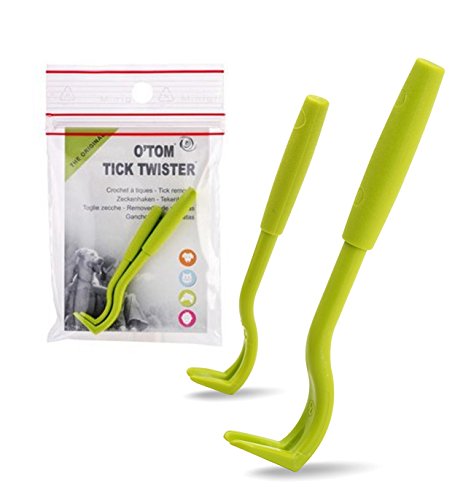 Sachet de 2 tire-tiques verts anis Tick Twister® Cover
