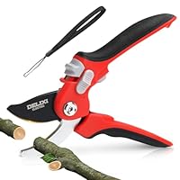 Amazon | 剪定バサミ 園芸用 剪定鋏 SK85高炭素鋼 軽量アルミ合金 2