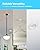Sunco 6 Pack Goof Rings for 6 Inch Recessed Lights, Flush Mount White Can Light Trim Ring Cover, Outer Diameter 8.6 Inch, Inner Diameter 6.2 Inch, Paintable Surface, Matte Finish.