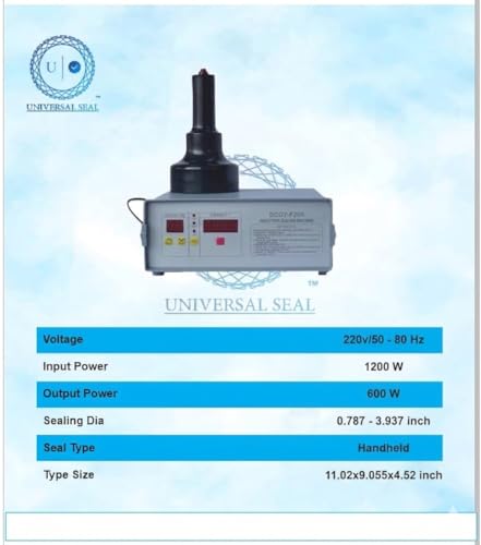 Image of DCGY-F200 Economic Induction Sealing Machine | 20-80mm Cap Foil Sealer | Portable Handheld Bottle Induction Sealer for Leak-Proof & Tamper-Evident Packaging