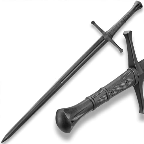 Honshu Practice Broadsword - Polypropylene Construction, Textured Handle, Mimics Real Broadsword, for Training - Length 43 1/2"
