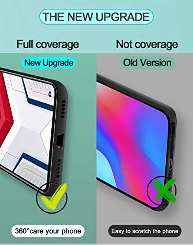 Image of WOW IMAGINE Protective Combat Series Shockproof Line Gradient Textured case with Scratch Resistant, Anti Slip, Camera Protection for Samsung Galaxy M52 5G - Textured Blue