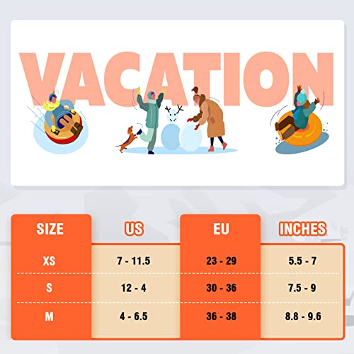 Cimkiz Ski Socks Kids Winter Warm Thermal Snow Socks, Skiing Snowboarding Skating For Toddler Boys And Girls (2 Pairs Or 3 Pairs) #TOP6