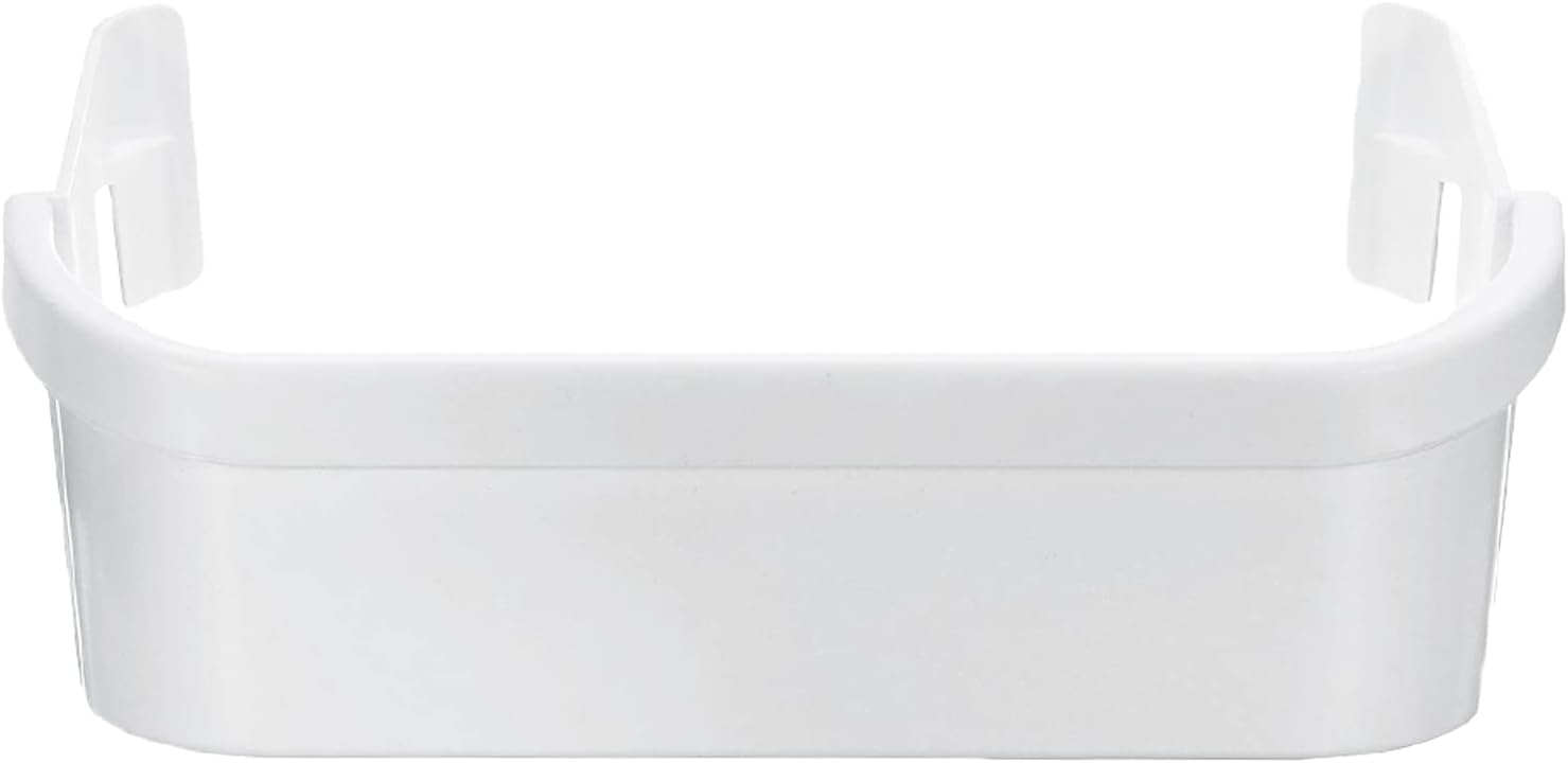 240351601 Freezer Door Bin Fits Frigidaire Refrigerator White Replacement FFSS2615TS0 LFSS2612TF0 LFSS2612TE0 FFSS2615TS3 FFHS2611PFEA FFSS2614QS4A FFHS2611LBRA FFHS2622MS3 FFHS2622MSYA FFSS2614QS6A