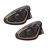INSTALLATION PRATIQUE ET COMPATIBILITÉ UNIVERSELLE : Grâce à la fixation coulissante double adhésif et aux deux microphones interchangeables (avec fil ou bras), il s’adapte facilement à n’importe quel casque. La fonction Universal Intercom assure la compatibilité avec les intercoms de toute autre marque, ce qui en fait un choix polyvalent pour chaque motard