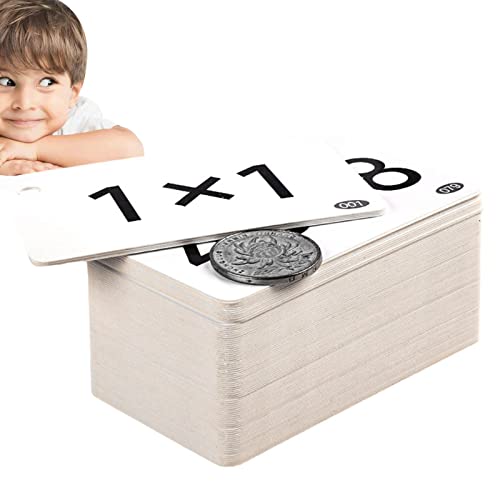 Cartões Flash de Adição e Subtração, Flashcards multifuncionais para matemática, Variedade 90 cartõe