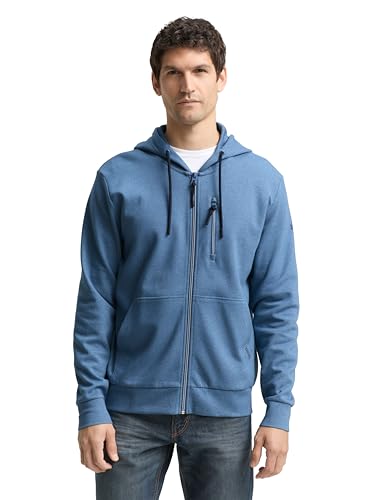TOM TAILOR 1048637 Chaqueta Deportiva, 39296-blue White Blue Fine Stripe, 3XL para Hombre