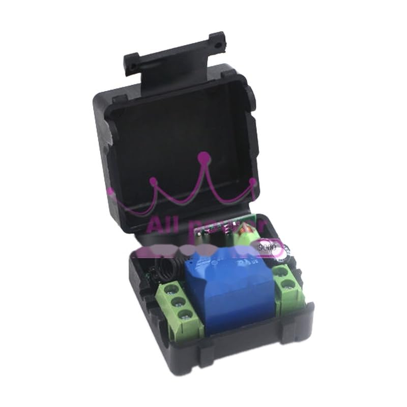 Puerta de garaje digital de 12 V con código fijo RF de 1 canal e interruptor de control