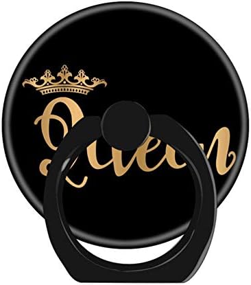 Smart Phone Stand Ring Holder Universal 360 Degree Rotating Finger Grip Kickstand for All Cell Phones Tablets-Queen
