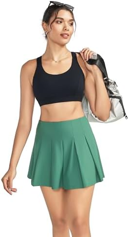 RUNNING GIRL Sports Bra for Women, Medium-High Support Criss-Cross Back Strappy Padded Sports Bras Supportive Workout Tops