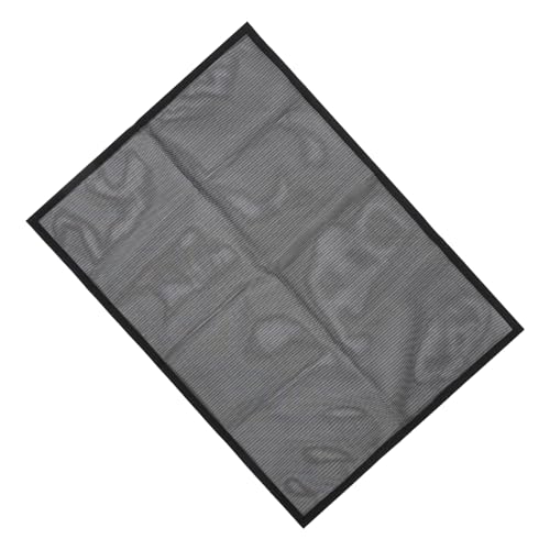 Alipis Grille De Cheminée en Maille 29 * 45 in Protection Pare-étincelles en PVC Écran De Cheminée Pliable Sécurisé pour Garçon Et Filles Et Animaux Ensemble De 2 Pièces