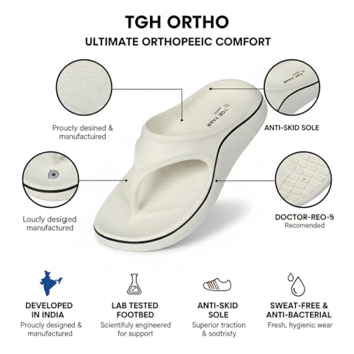 Image of TGH Men's EVA Slipper | Soft & Comfortable | Durable & Anti Skid | for Daily Use | Lightweight & Cushioned for Gents & Boys