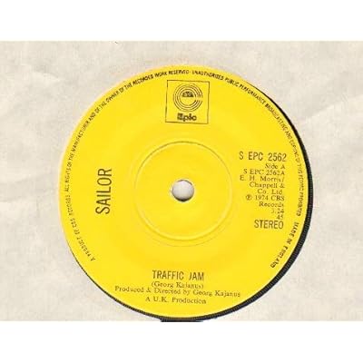 SAILOR - TRAFFIC JAM - 7 inch vinyl / 45