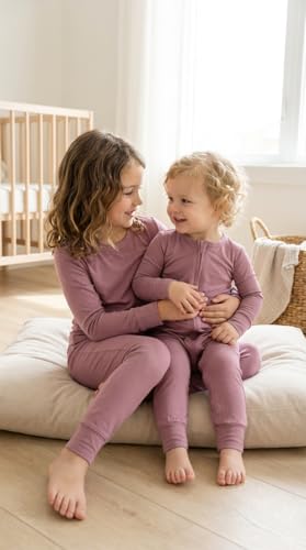 Image of ITSY BITSY BOUTIQUE Viscose Bamboo Baby Pajamas - Boys and Girls Footie Sleeper Convertible 2-Way Zipper Sleeper