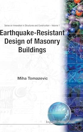 Earthquake-resistant Design Of Masonry Buildings: 1 book cover