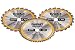 Produktbild Dewalt Kreissägeblatt-Set 3er Pack, DT1964 (1x 305x30x3.0 mm, 24, WZ, -5° / 1x 305x30x3.0 mm, 48 WZ, 10° und 1x 305x30x3.0 mm, 60, WZ, -5°, nagelfest, für den Einsatz auf Stationärsägen)