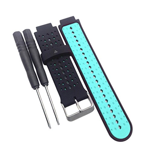 Pulseira de relógio Homyl de silicone, pulseira de substituição de silicone macio para relógio intel