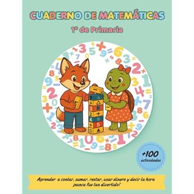 Cuaderno de Matem&aacute;ticas 1 Primaria