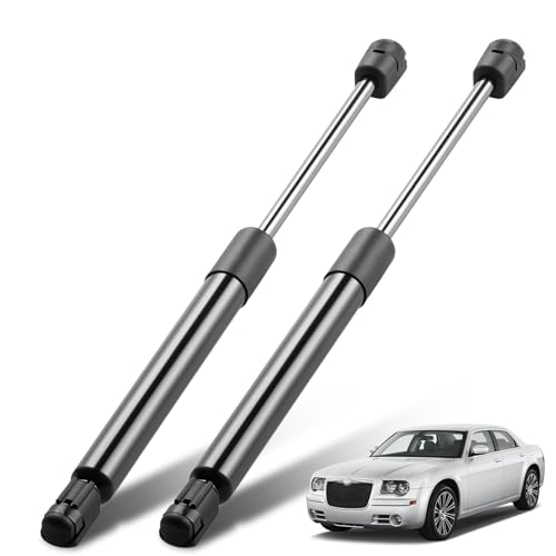 BDFHYK PM1008 12.4in/77.97Lbs (347N) Hood Struts Lift Supports Car Hood Holder Gas Spring Compatible with Chrysler 300 2005-2010 2.7L 3.5L 5.7L 5.1L, Compatible with Dodge Charger Magnum, Set of 2
