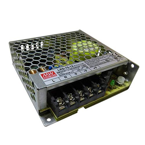 Amazon.co.jp: AC/DCスイッチング電源 LRS-75-12 12V DC12V 6A 72W 