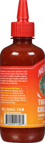 Image of Melinda's Thai Sweet Chili - Sweet and Mild Asian Chili Sauce Made with Whole Fresh Ingredients - Gourmet Hot & Dipping Sauce - Keto Friendly - 12oz, 2 Pack