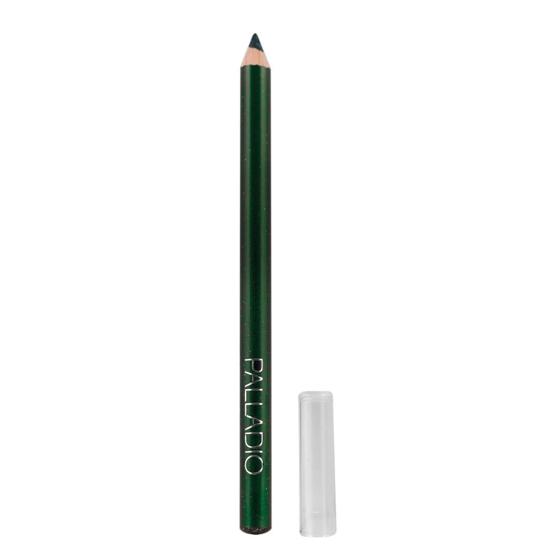 Palladio Glitter Eyeliner Pencil | Long lasting Creamy Cosmetic Pencil | Shimmer Eye Liner | Buttery Smooth Tip | Professional Makeup Glittery Pencil | Emerald Sparkle