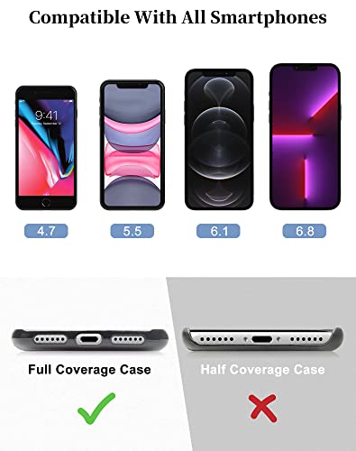 SHANSHUI Phone Tether Tab, 4X Durable Patches for Phone Lanyard Compatible for All Most Smartphones Full Coverage Cases