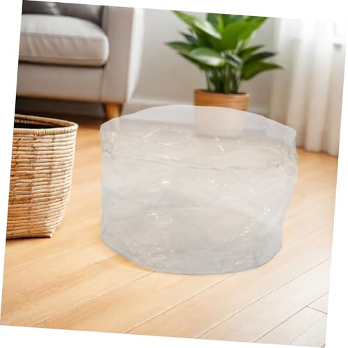 Mini de peluche para dormitorio y sofá infantil transparente Lurrose de almacenaje 7