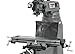 JET Step Pulley Milling Machine, 1-1/2 HP, 230V 3Ph (Model JVM-836-3)
